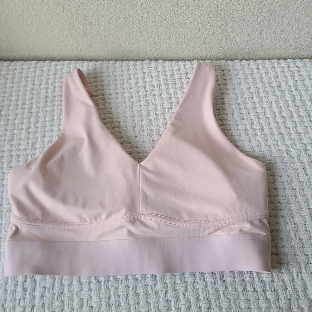 Fabletics Women's Pink Sports Bra Size XL
